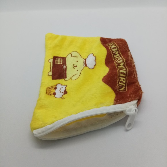 Pompompurion (sanrio character) fluffy zipper pouch. - Picture 3 of 4